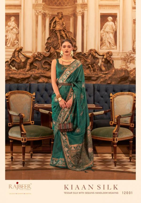 Rajbeer Kiaan Silk Occasional Tessar Silk Saree Collection